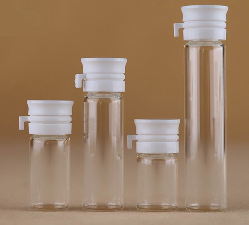 1.5ml bayonet flat bottom vials essential oil sample glass vials 01